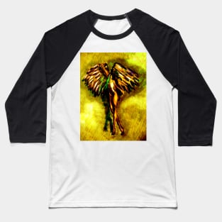 Angel in yellow and green Baseball T-Shirt